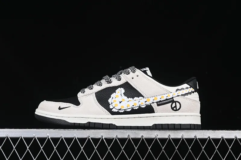 All categories Nk SB Dunk Series Nk SB Dunk Low High-end customized low-top sneakers Nk SB Dunk Low Lightning joint Daisy white hook Anniversary high-end customized low-top casual sneakers DJ2024-073